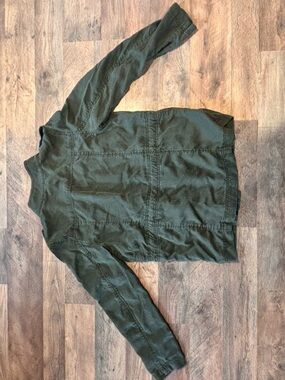 LOFT Olive Green Utility Jacket